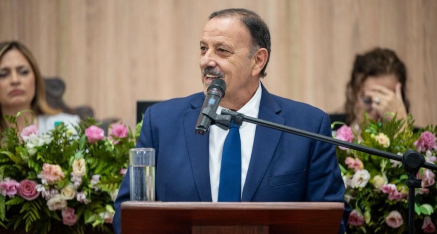 Con un encendido discurso, Quintela abri&oacute; el per&iacute;odo de sesiones en la Legislatura Provincial