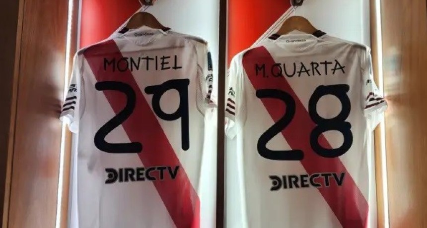 River juega esta noche frente a Sarmiento de Jun&iacute;n con la tipograf&iacute;a de Anna Vives en apoyo a la inclusi&oacute;n