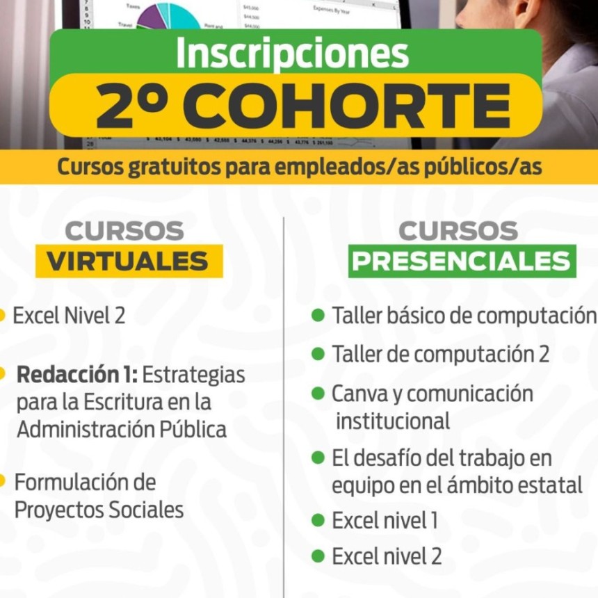 La Provincia abre inscripciones para nuevas capacitaciones destinadas a agentes p&uacute;blicos