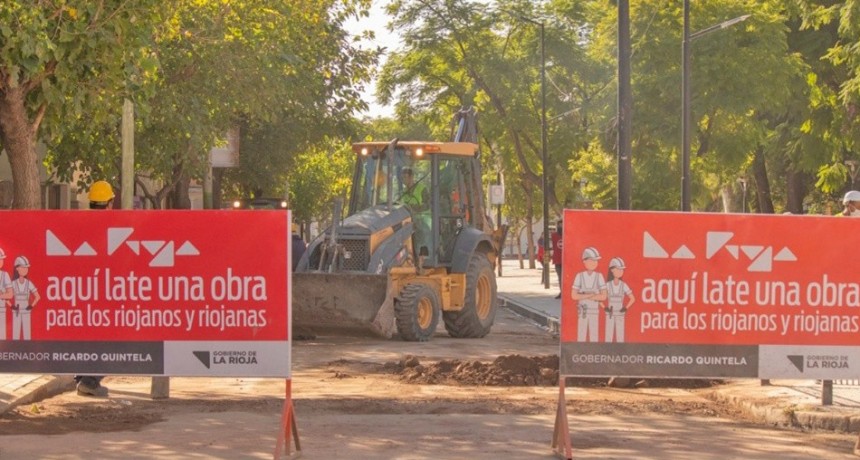 Contin&uacute;a desarroll&aacute;ndose la obra de Renovaci&oacute;n Urbana y Desag&uuml;es Pluviales del &aacute;rea central