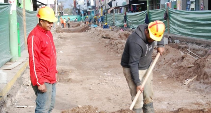 Avanza la obra de Renovaci&oacute;n Urbana y Desag&uuml;es Pluviales en Capital