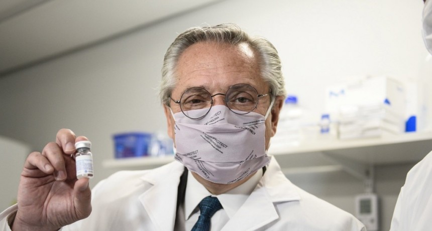 Alberto Fernández, mostró su orgullo por el suero contra el coronavirus creado en Argentina