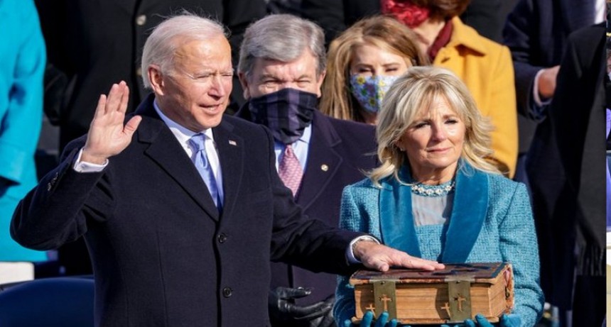 Joe Biden es el flamante presidente  de EE. UU 
