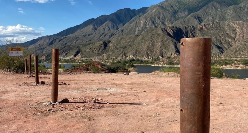 El Gobierno denunció la ocupación de tierras en el dique Los Sauces