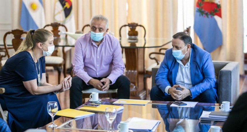 Quintela se reunió con la presidenta del Correo Argentino