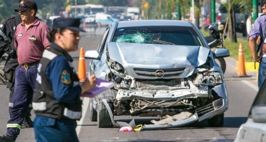 Hubo casi 6.000 muertos por accidentes de tránsito en la Argentina durante 2021