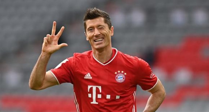 Robert Lewandowski ganó el premio 