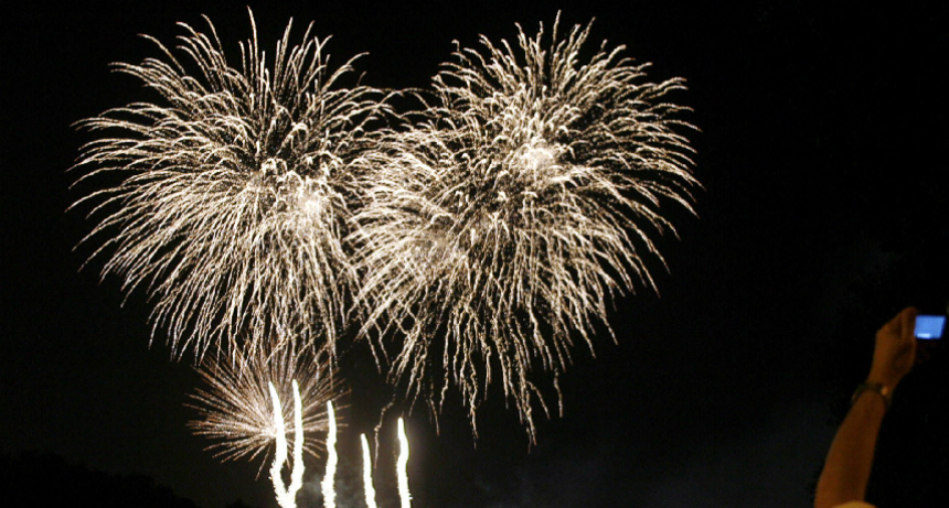 Disminuyó significativamente el uso de pirotecnia en todo el país