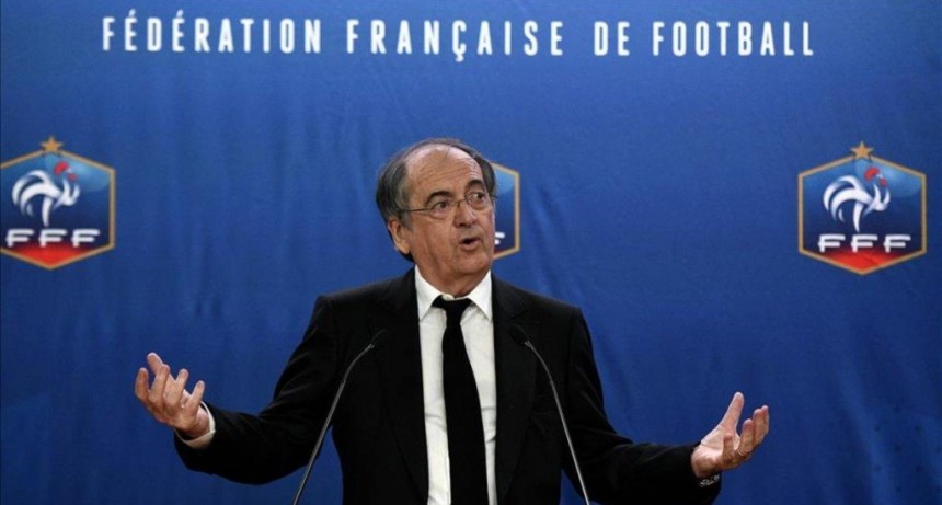 Apartan al titular de la Federación Francesa de Fútbol