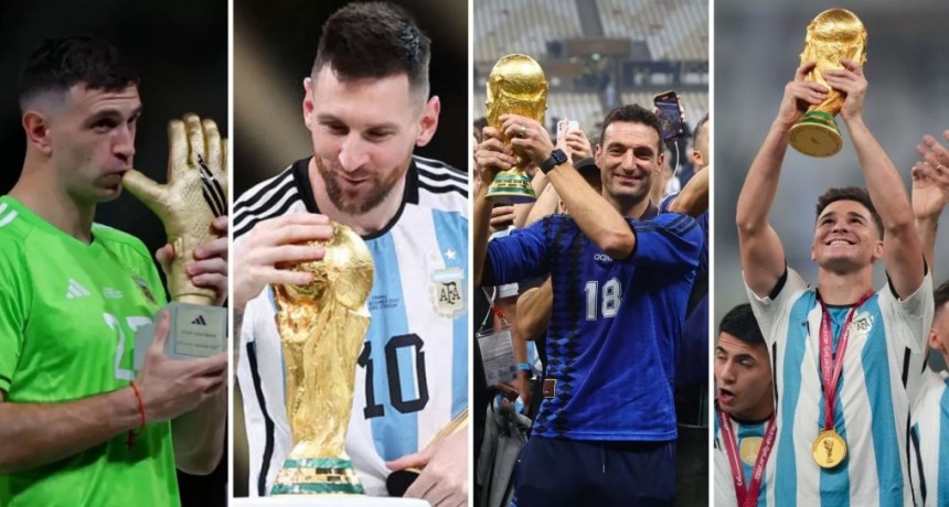 Messi, Julián Álvarez, Scaloni y Dibu Martínez fueron nominados al premio The Best de la FIFA