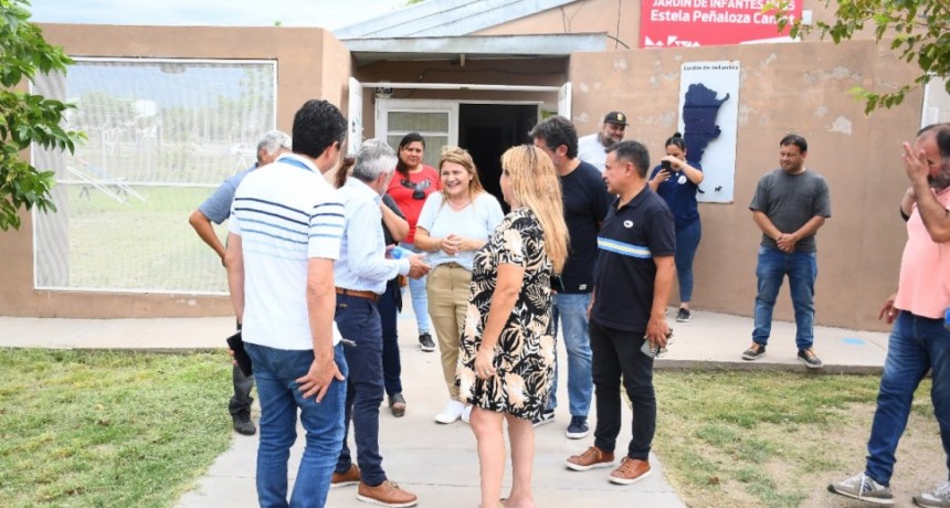 Se realizó un amplio operativo de acondicionamiento de establecimientos educativos en toda la provincia