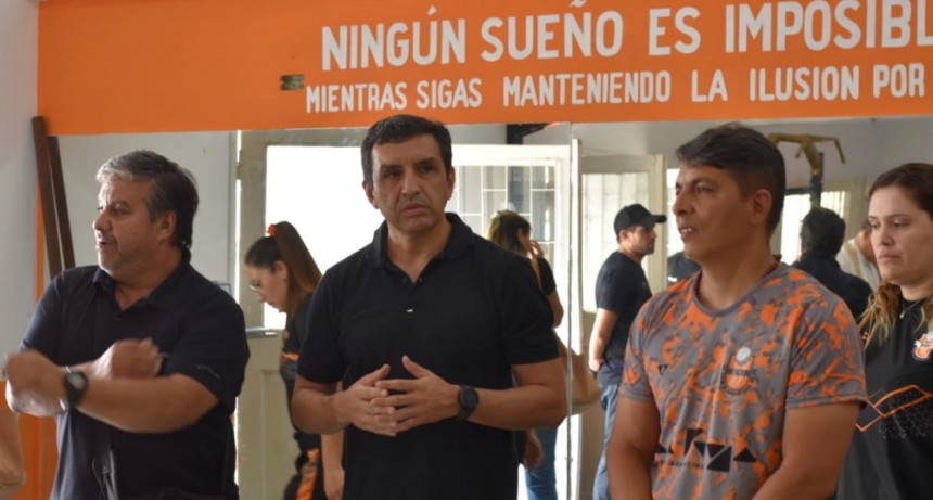  El CEF N*5 inauguró un espació para entrenar con tecnologia de primera