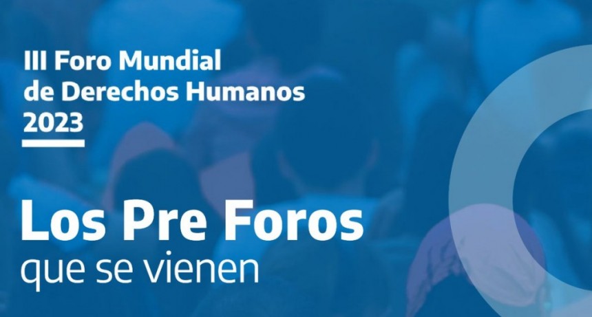 Se realizará Pre Foro de Derechos Humanos
