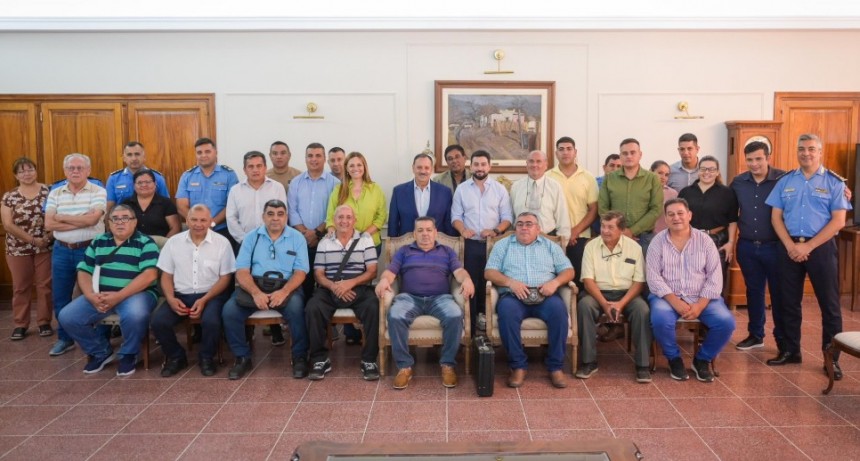 Policias reconocieron las gestiones de Quintela para resolver el conflicto salarial