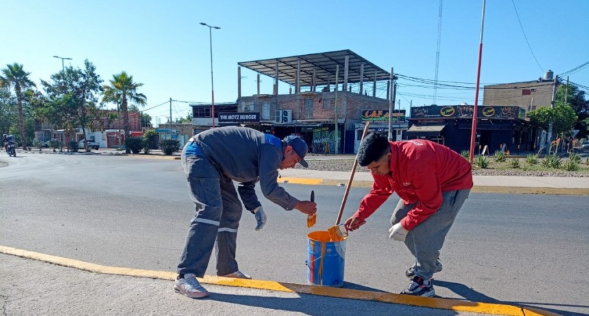 Municipio desplegó un operativo conjunto en la zona de la UNLaR