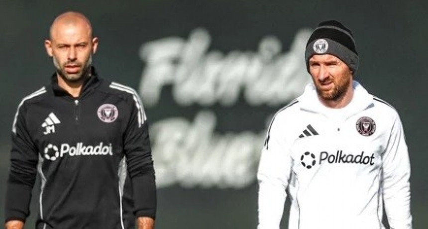 Messi y Mascherano juntos en el debut del Inter Miami frente al América de México