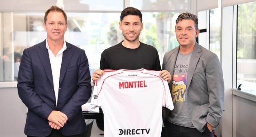  Montiel ya es jugador de River 