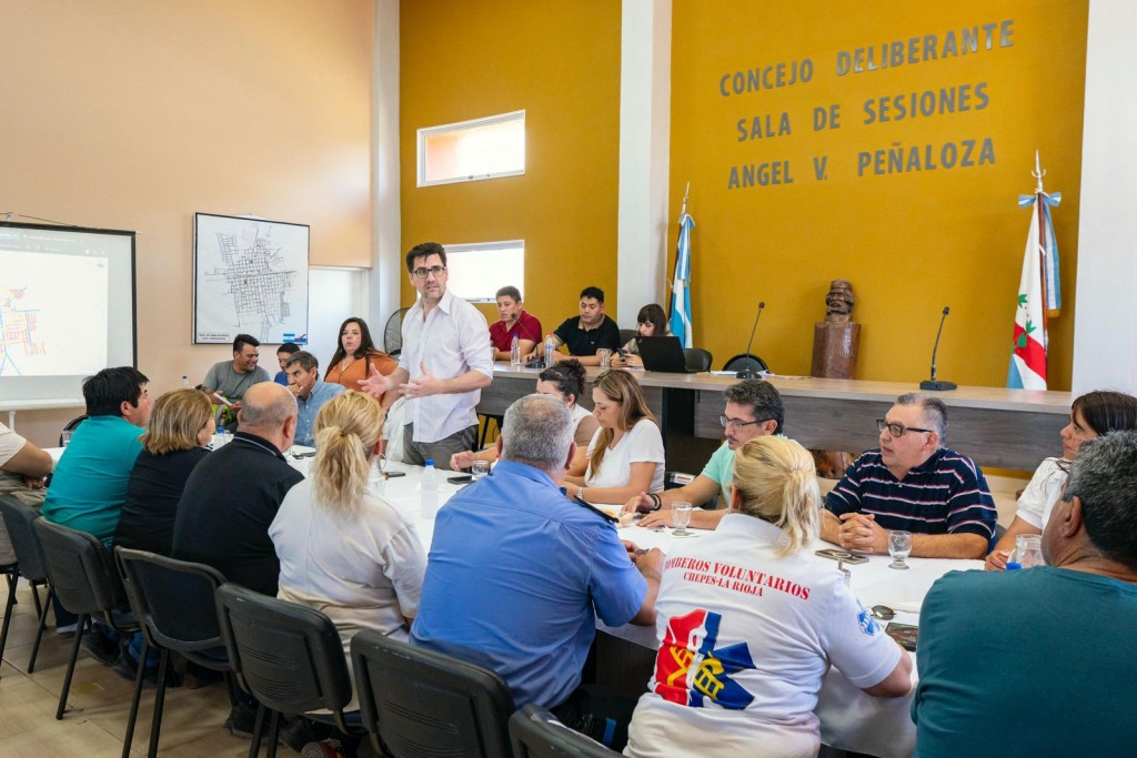 El gobierno provincial ejecutará obras estructurales en Chepes tras el temporal