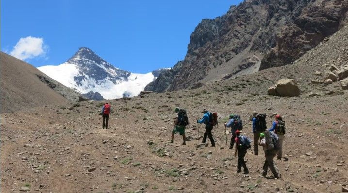 Mendoza: murió un andinista francés durante el ascenso al Aconcagua
