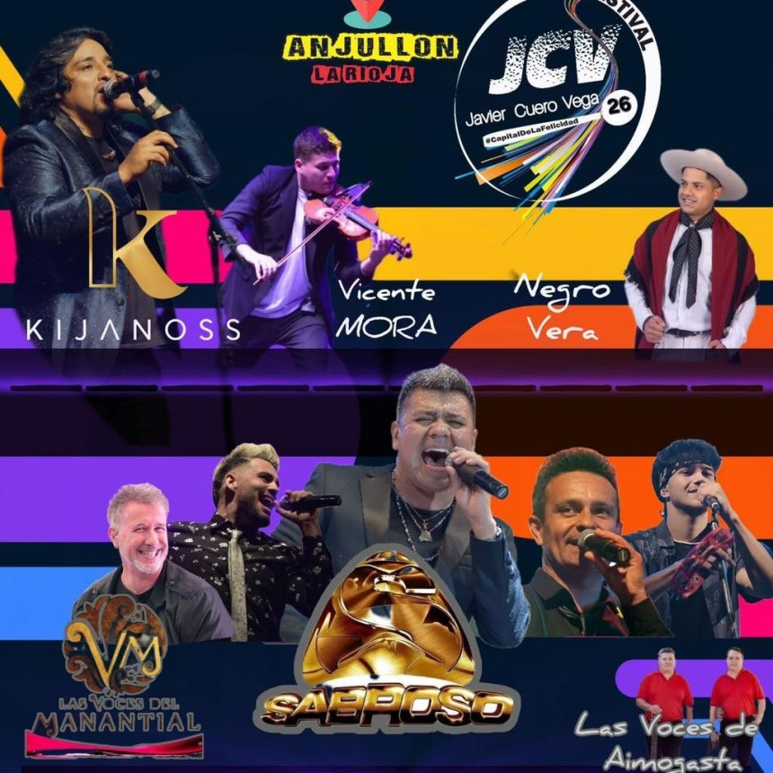 Fiestas Populares 2026: Anjullón celebra una nueva edición del festival Javier “Cuero” Vega