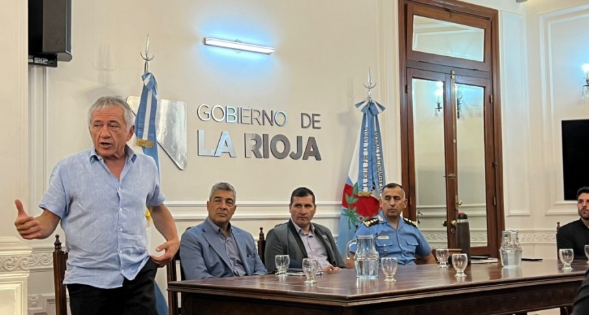 Molina participó de la reunión del Comité Operativo de Emergencia Climática