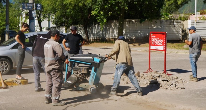 Molina aseguró que trabajan para mejorar la transitabilidad