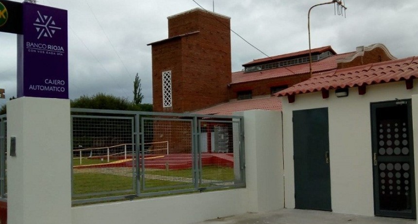 Banco Rioja habilitó cajero automático en Aminga