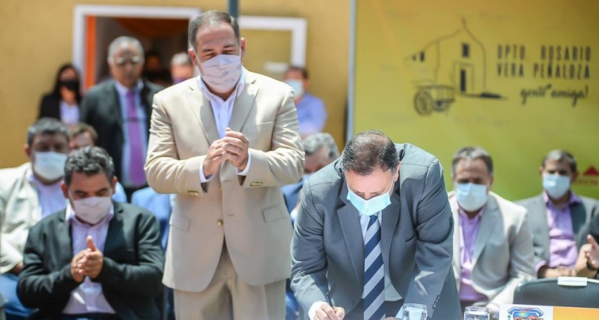 Quintela desplegó una intensa agenda en Chepes