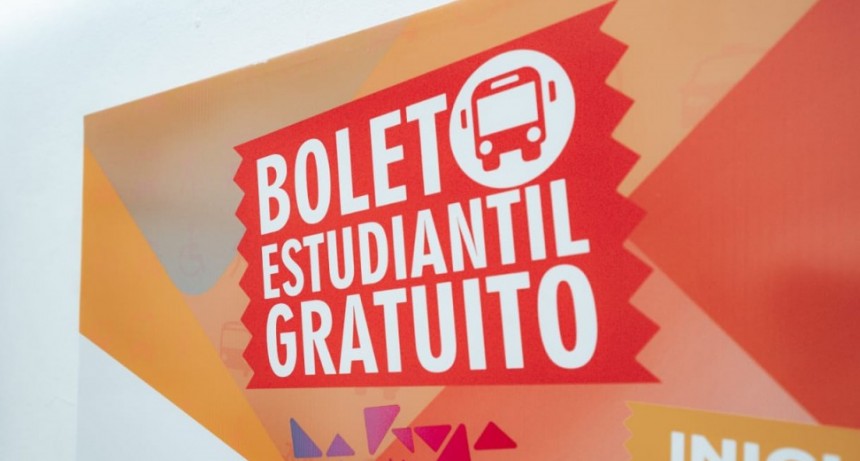 Comenzó la inscripción presencial de Boleto Estudiantil Gratuito