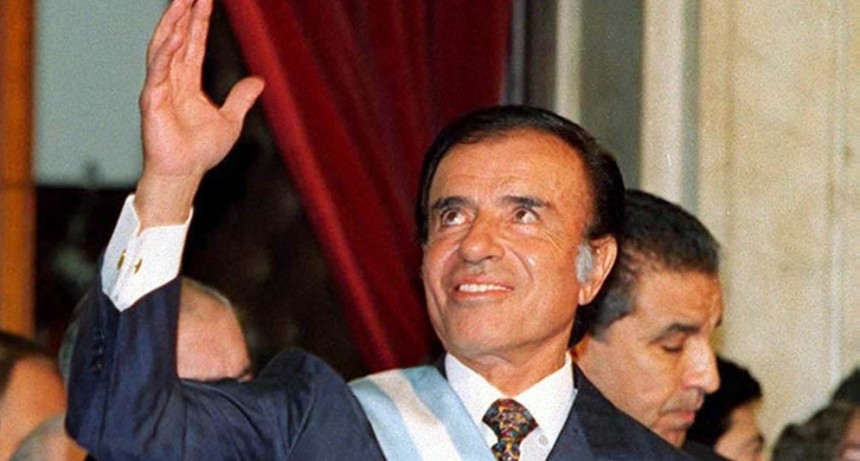 El Presidente decretó tres días de duelo nacional por la muerte de Carlos Saúl Menem