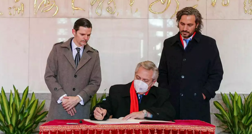 Alberto Fernández y Xi Jinping oficializaron el ingreso de Argentina a la Nueva Ruta de la Seda