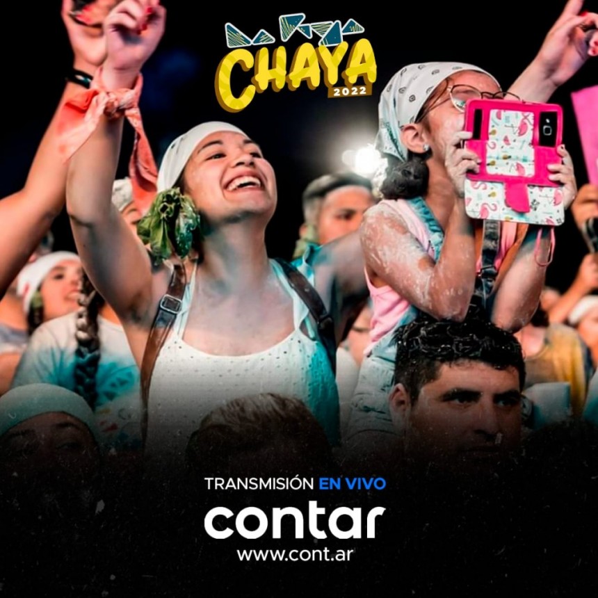 La plataforma nacional CONTAR, transmitirá en vivo La Rioja Chaya 2022 y realizará un documental sobre la fiesta mayor de los riojanos
