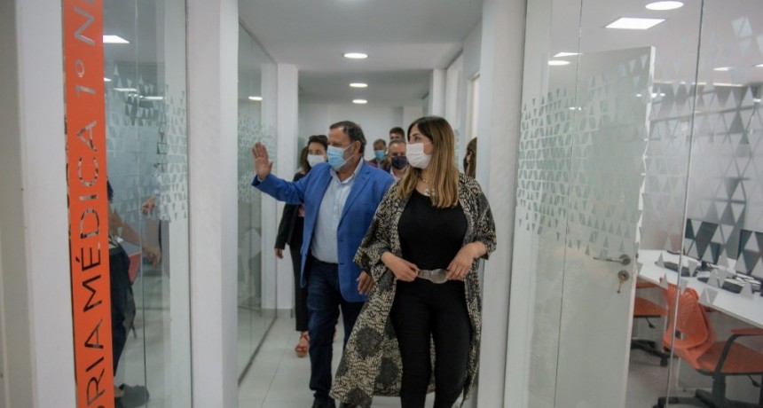 El gobernador Quintela inauguró ampliaciones y refacciones en APOS