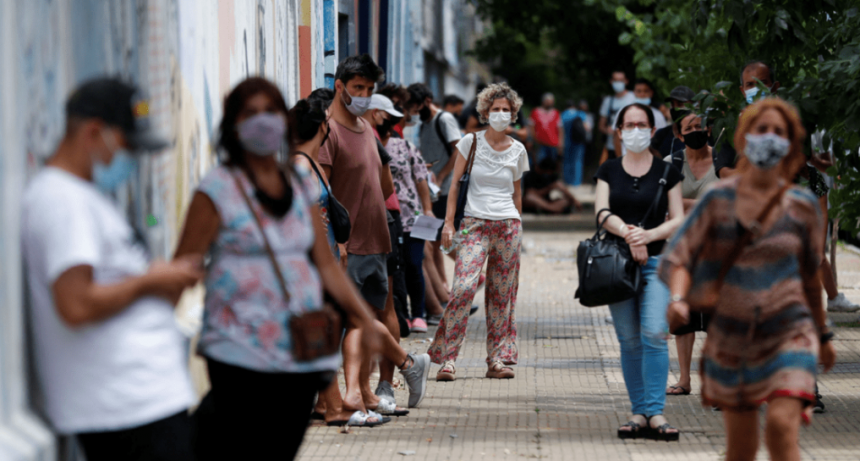 Reportaron 16.650 nuevos contagios de coronavirus en la Argentina
