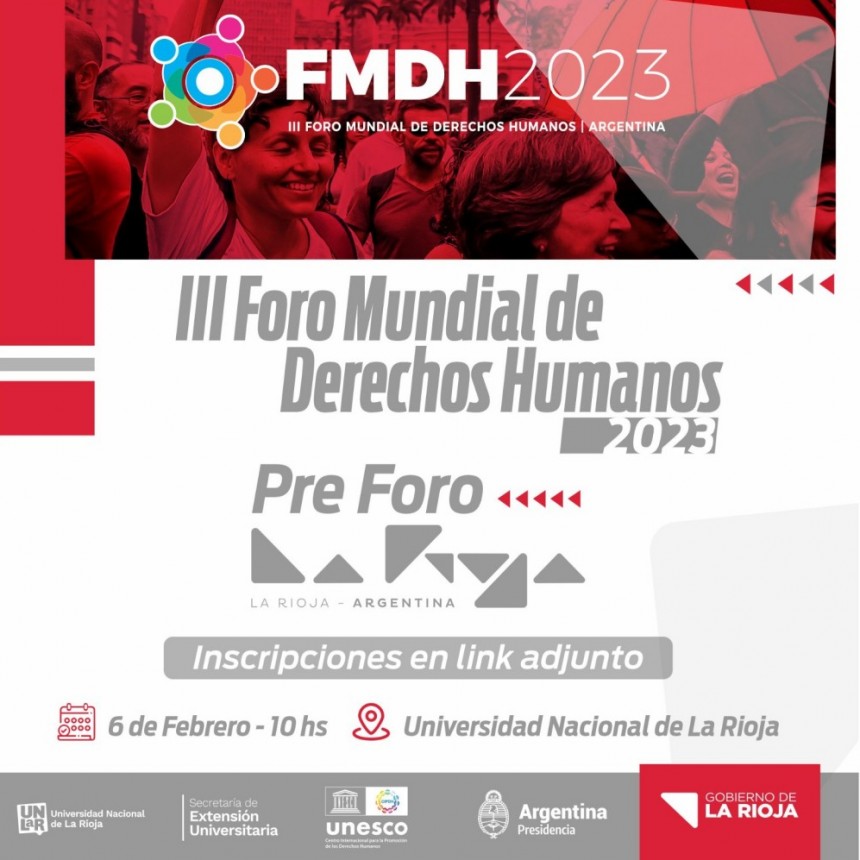 Se realiza en La Rioja el Pre Foro de Derechos Humanos 