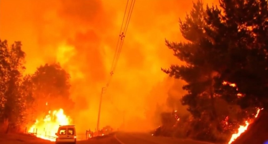 Incendios forestales en Chile: sube a 24 la cifra de muertos