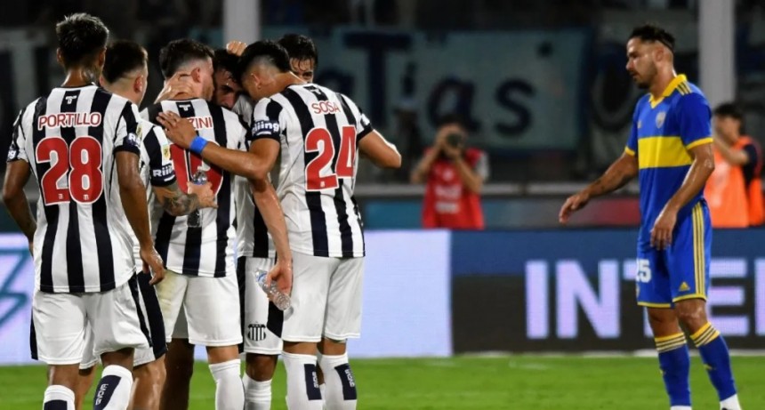 Victoria de Talleres sobre Boca por la tercera fecha de la Liga Profesional