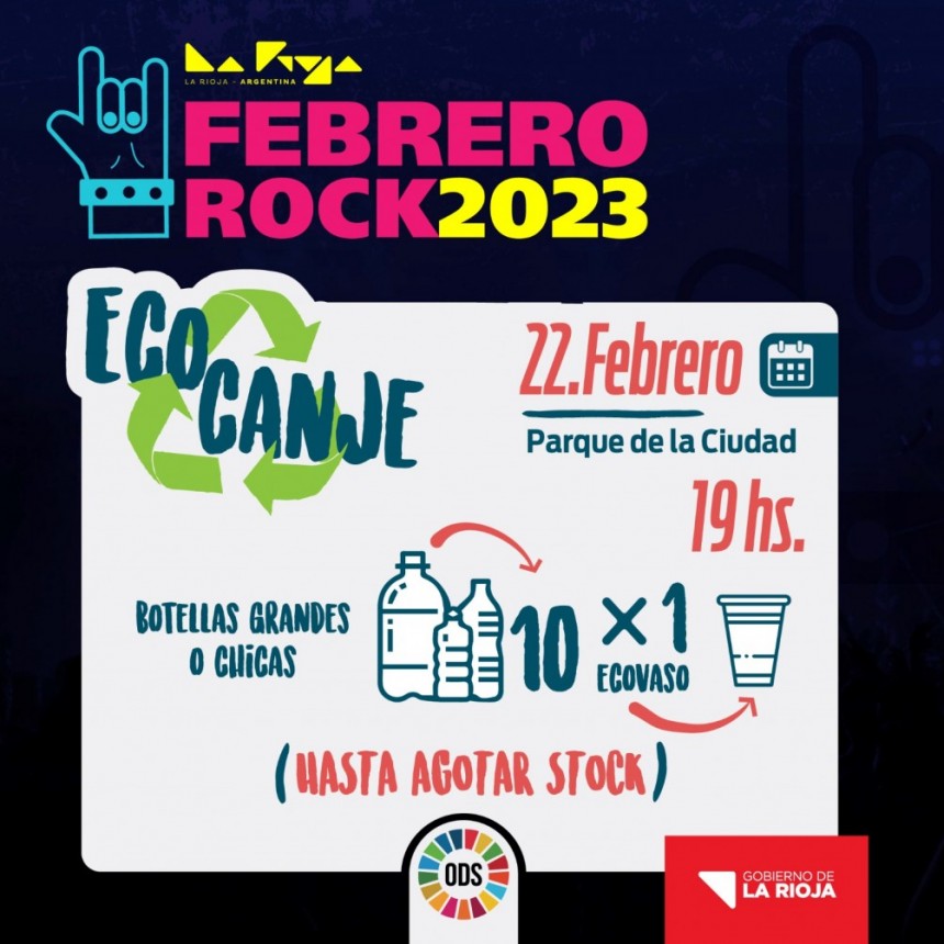  El Febrero Rock tendrá Ecocanje