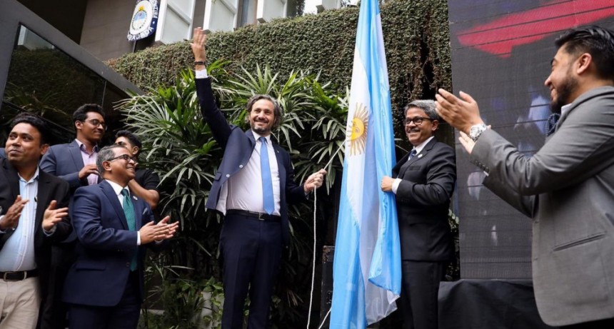 Se inauguró la embajada argentina en Bangladesh, despues del furor de la selección argentina de fútbol