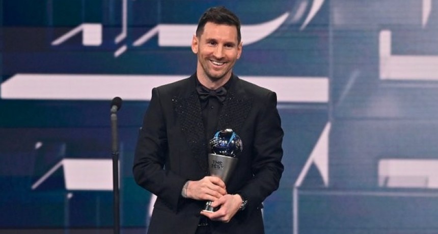  The Best: Messi fue elegido como el mejor jugador del mundo