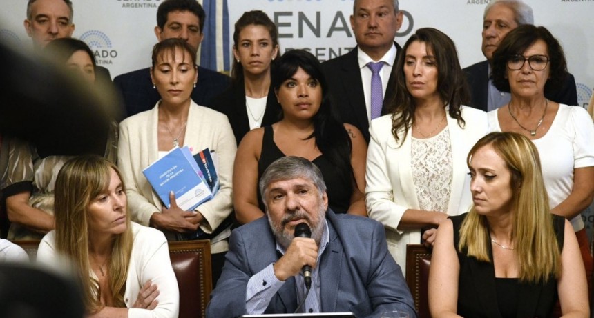 Senadores de UxP volvieron a solicitar sesión especial