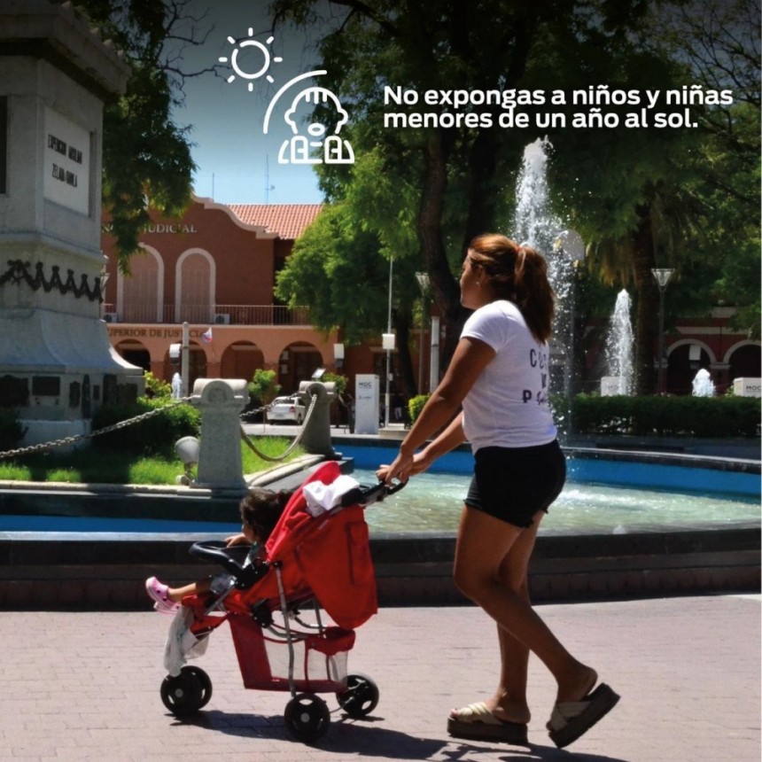 Piden a la población extremar los cuidados ante la ola de calor