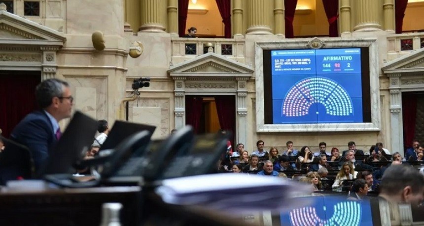 Diputados aprobó el proyecto de 