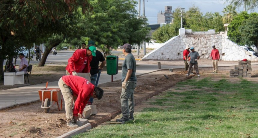 Municipio despliega tareas para habilitar un nuevo pulmón verde