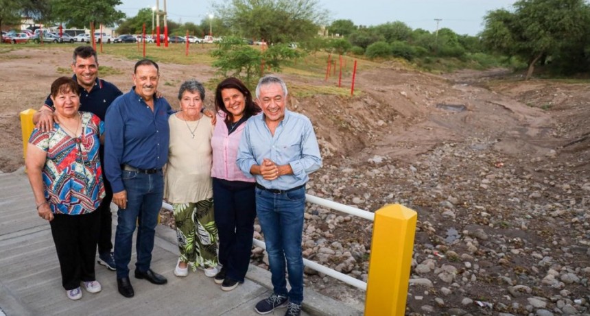  Se realizó la inauguración de importante obra en el Barrio Los Naranjos