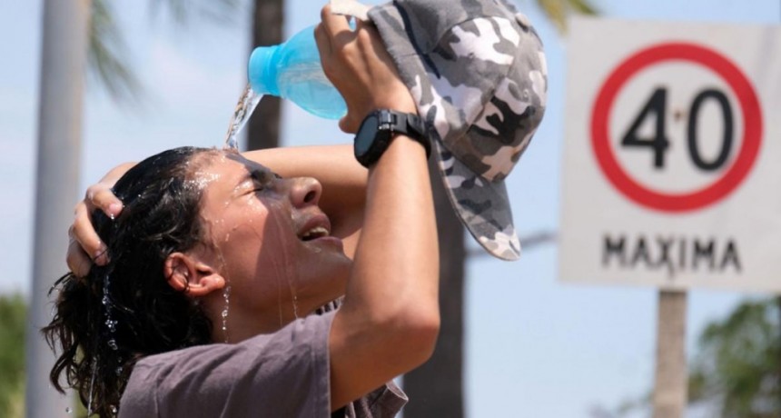 El servicio meteorológico difunde alertas por calor extremo y posibles lluvias de variada intensidad