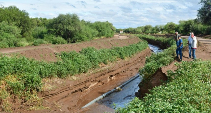 Gobierno celebra la respuesta positiva de los trabajos realizados en el río Tirante de Chamical