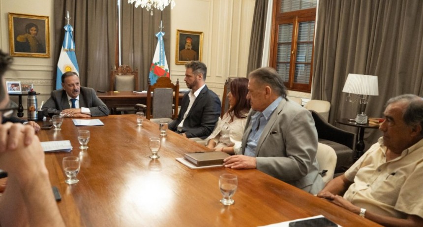 Quintela se reunió con UNIR y avanzarán en acciones con gobernadores del norte