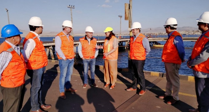 Autoridades visitan puertos en Caldera por el Corredor Bioceanico