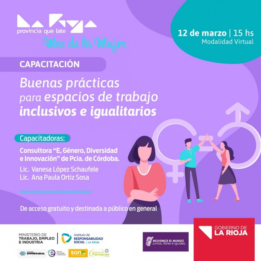 Capacitación sobre buenas prácticas para Espacios de Trabajo Inclusivos